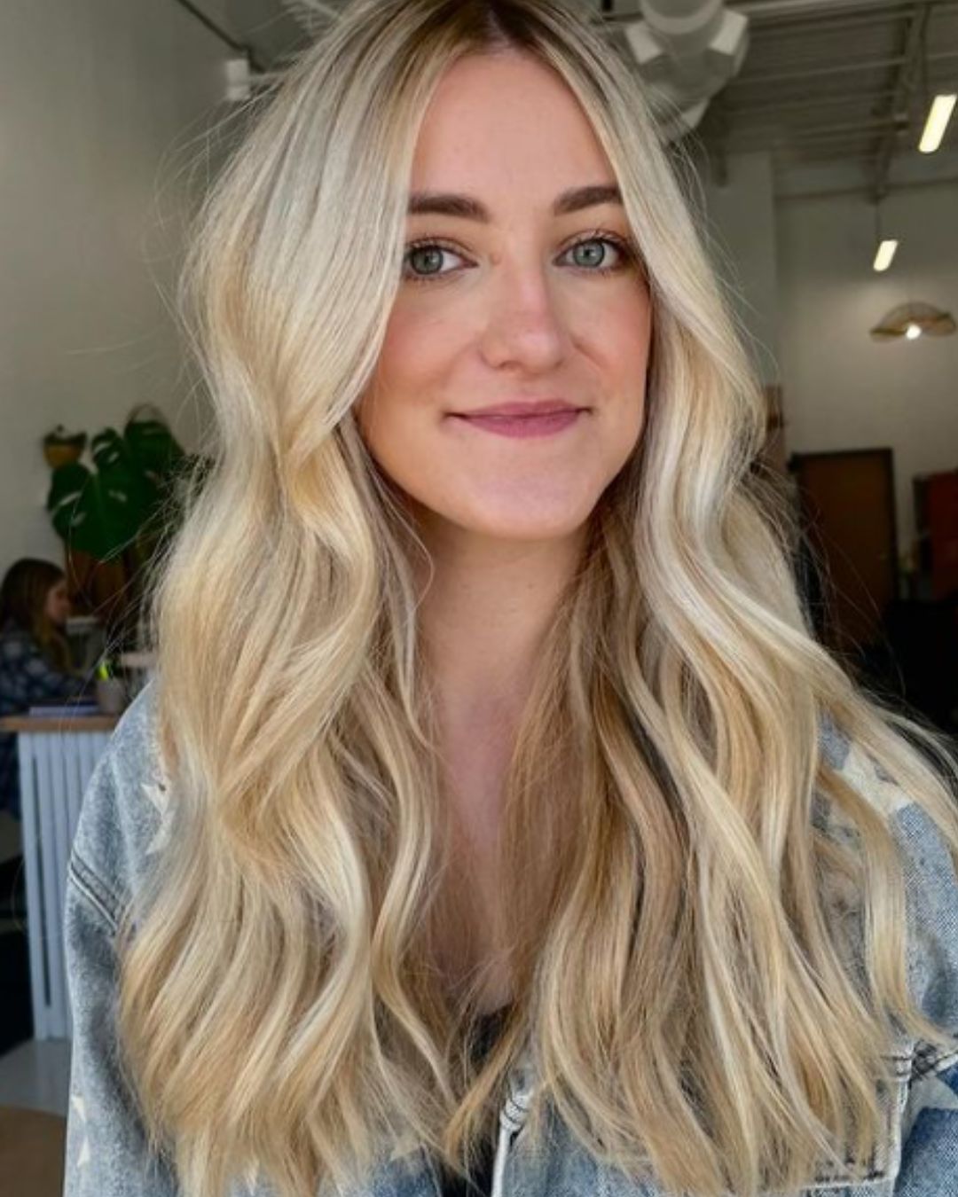 Platinum Blonde With Root Shadow Waves — Blonde Wavy Hair 2027
