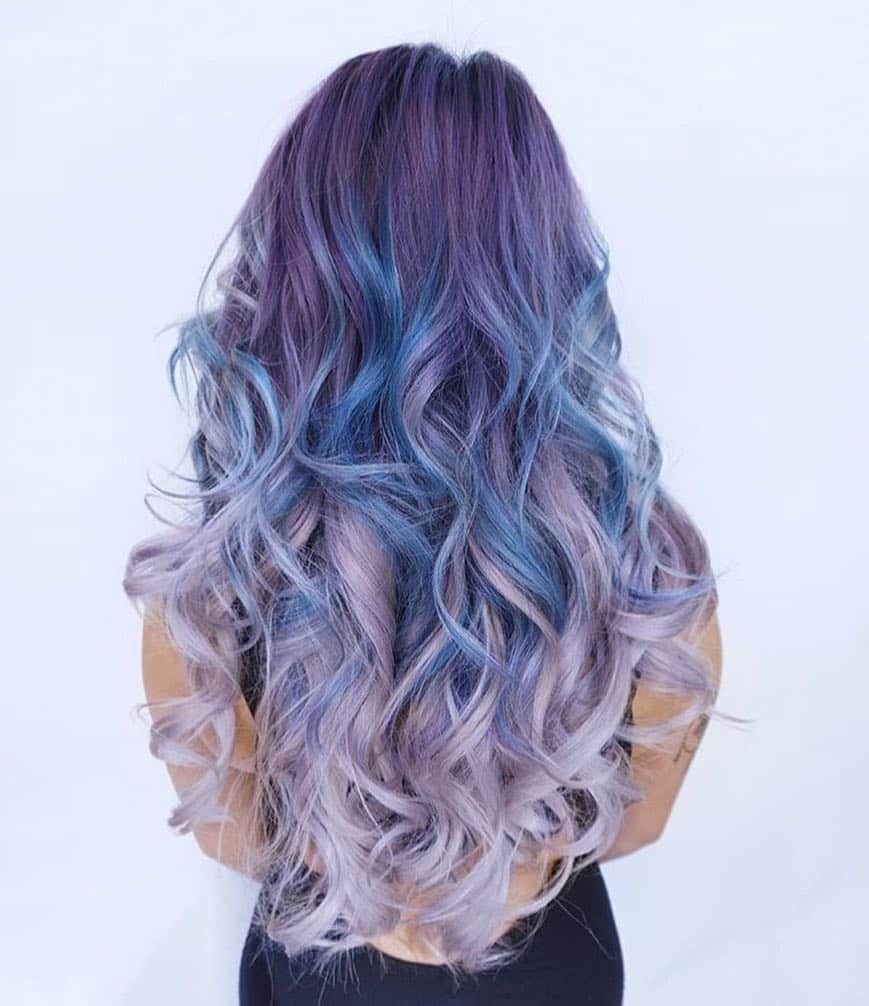Visual Idea — Long Sky Blue Hair 2027