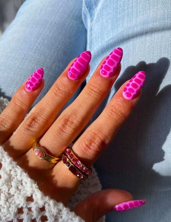 Abstract Pattern On All Nails Visual Idea Abstract Pattern On All Nails Visual Idea — Miami Nails 2027