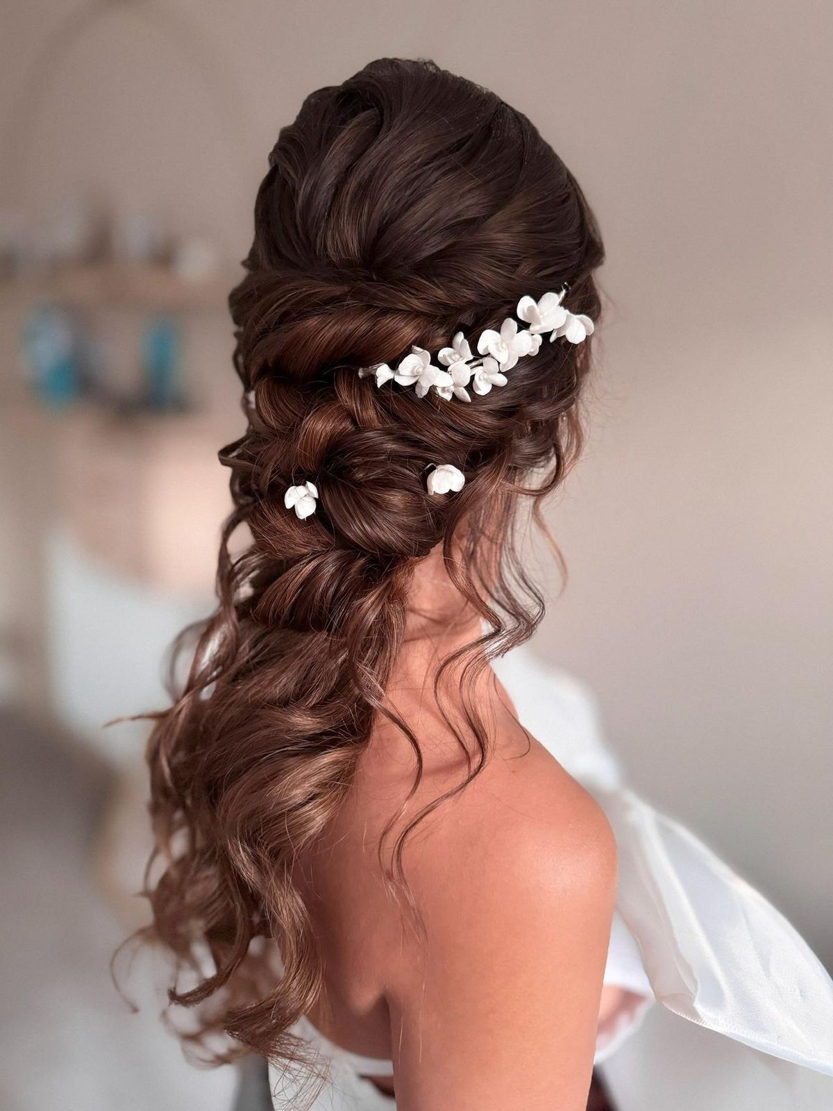 Brown With Subtle Highlights Visual Idea Brown With Subtle Highlights Visual Idea — Wedding Hairstyles 2027 with Weave