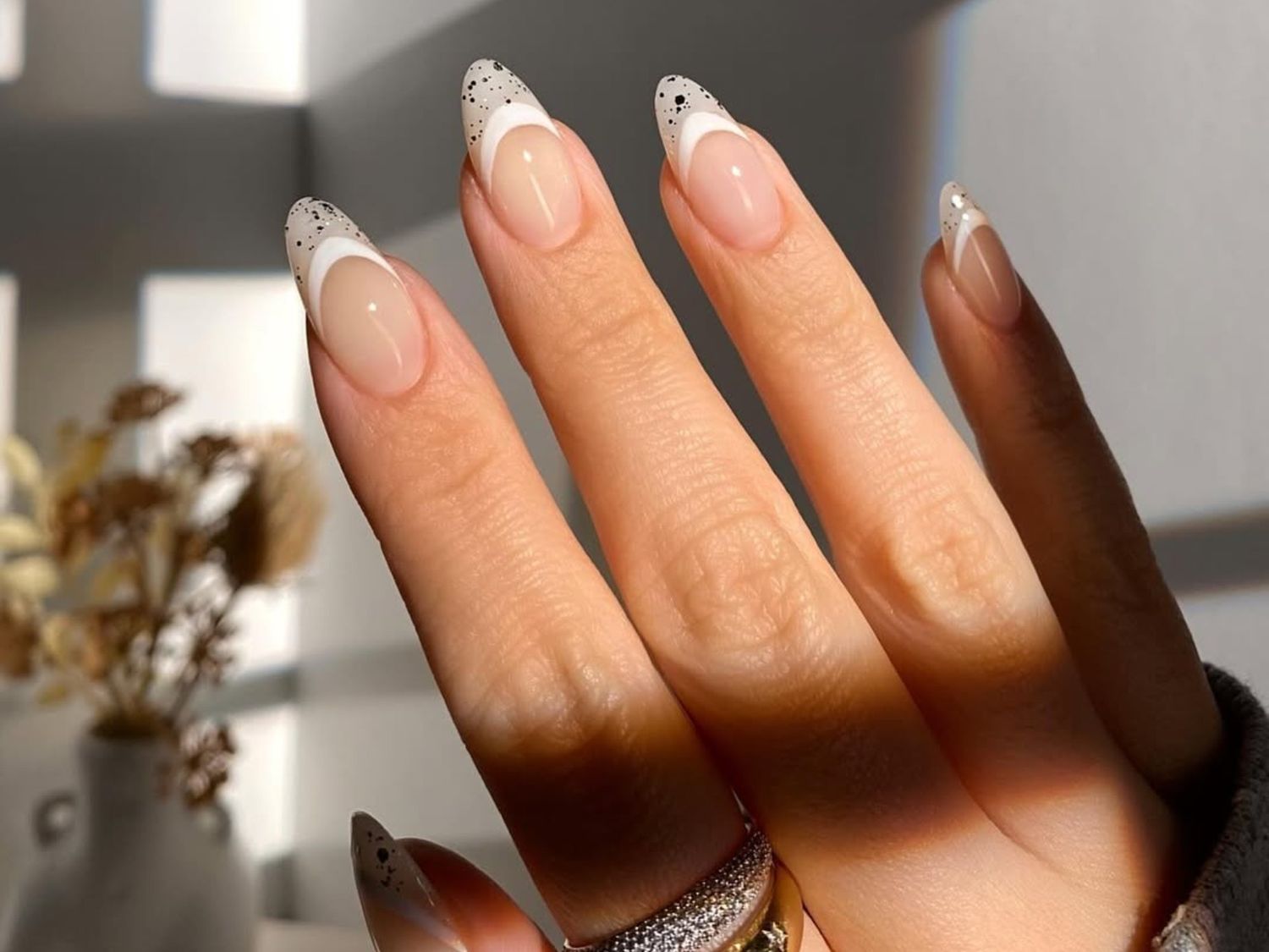 Nude Glitter Speckle French Manicure Nude Glitter Speckle French Manicure — Nail Art 2027 for Beginners