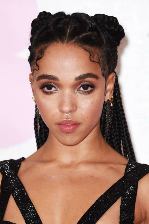 Two High Buns With Baby Hairs — Knotless Braids 2027 for Prom