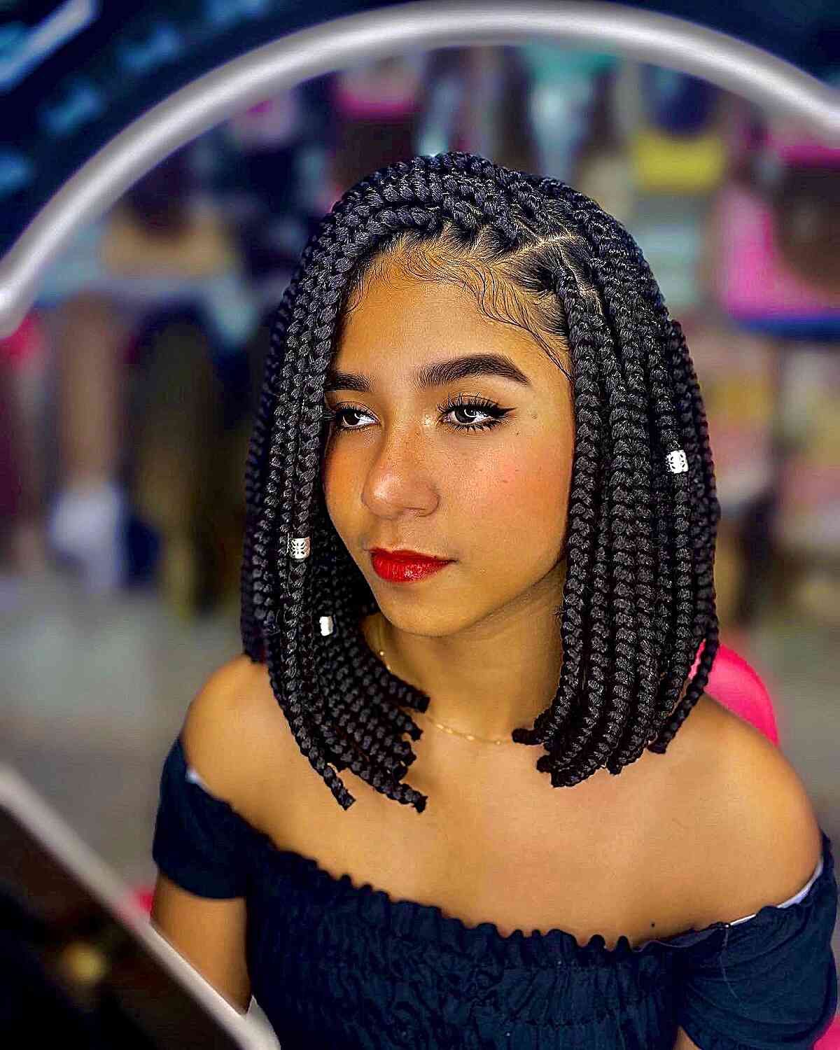 Visual Idea Visual Idea — Box Braids 2027 for Prom