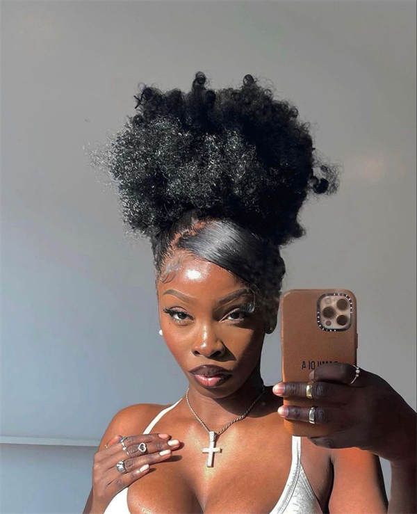 Layered Cut Visual Idea — Natural Hairstyles 2027 for 4B Hair