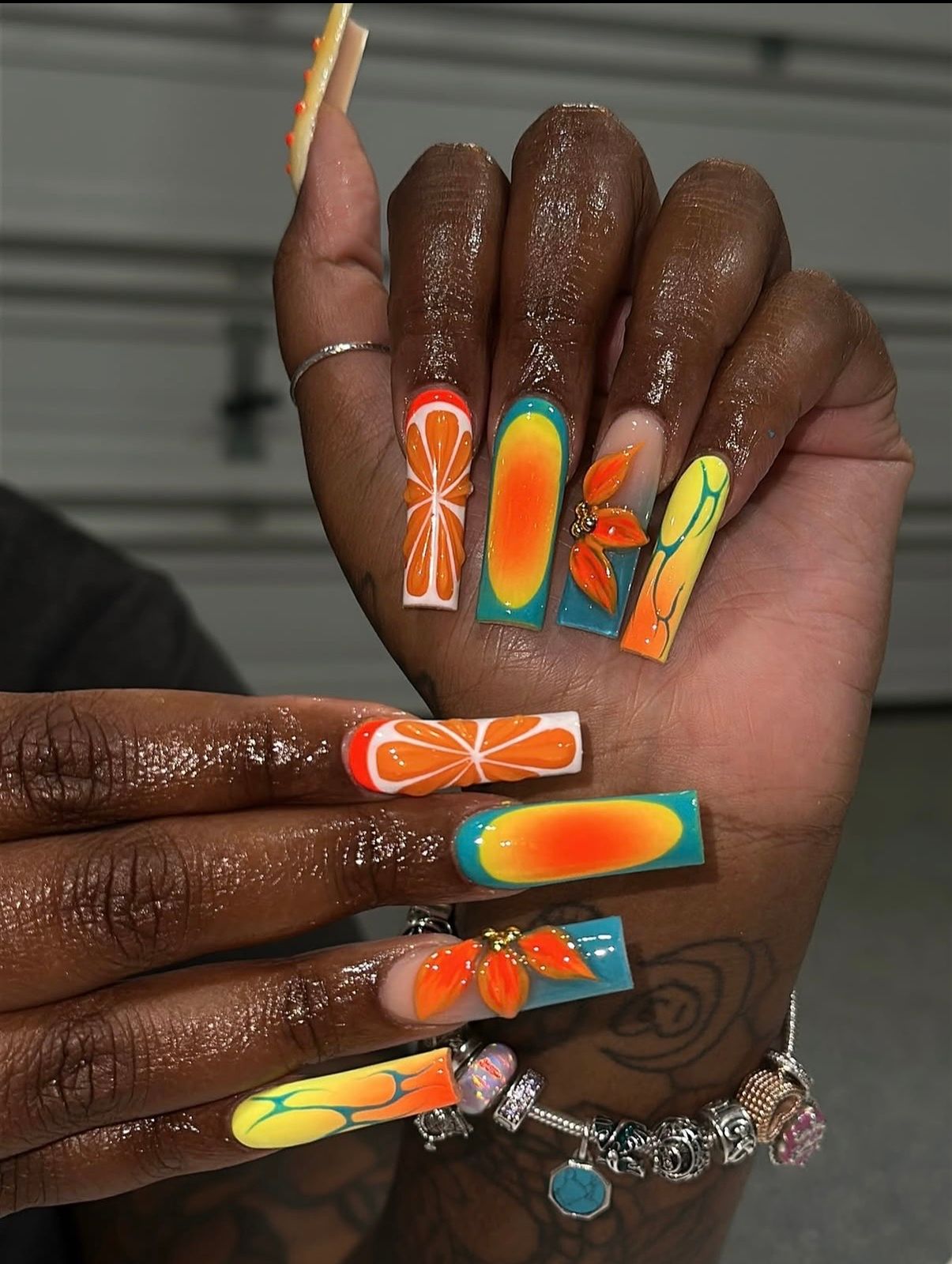 Clean Lines Precise Cuticle Work Visual Idea Clean Lines Precise Cuticle Work Visual Idea — Orange Summer Nails 2027