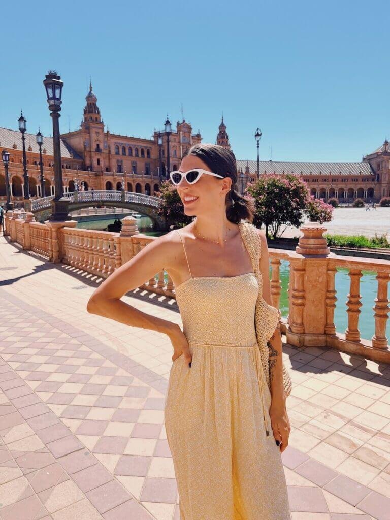 Yellow Patterned Sundress and Espadrille Wedges Yellow Patterned Sundress and Espadrille Wedges — Travel Outfits Europe 2027