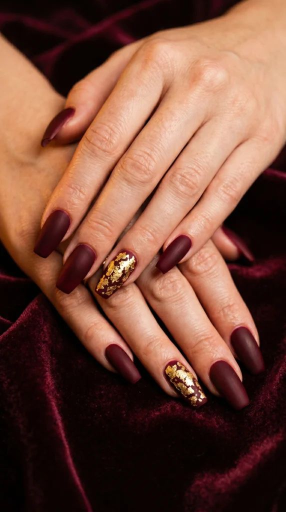Matte Visual Idea — Garnet Nails 2027