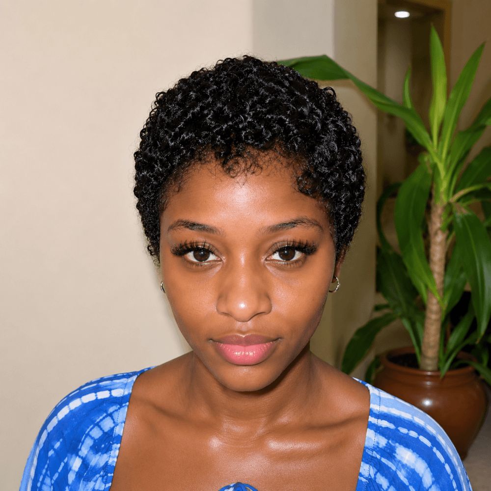черный Visual Idea черный Visual Idea — Pixie 2027 for Curly Hair