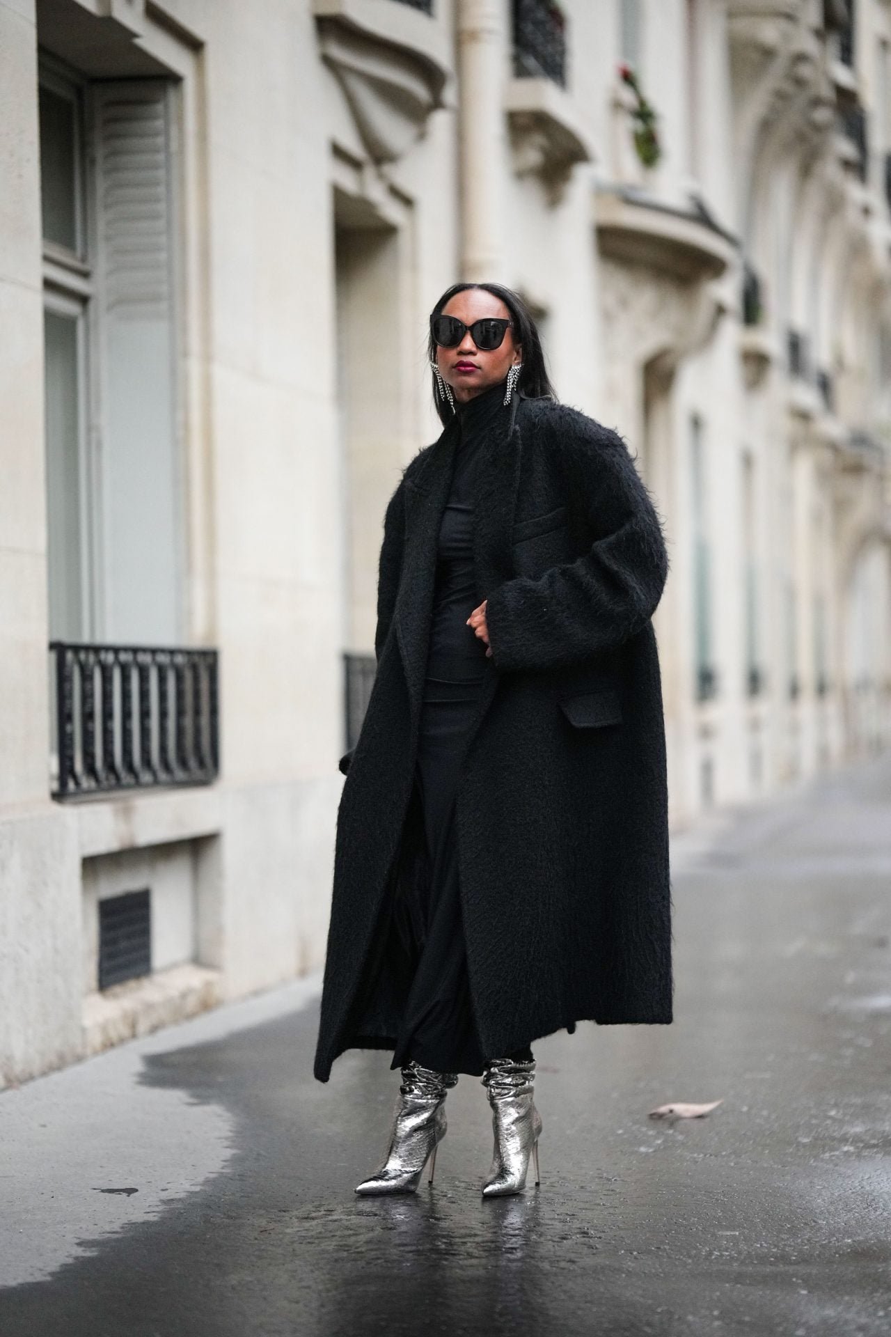 Statement Silver Knee-High Boots — Silver Outfits 2027