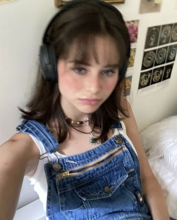 Classic Denim Overalls with White Tank Classic Denim Overalls with White Tank — Downtown Girl Outfits 2027