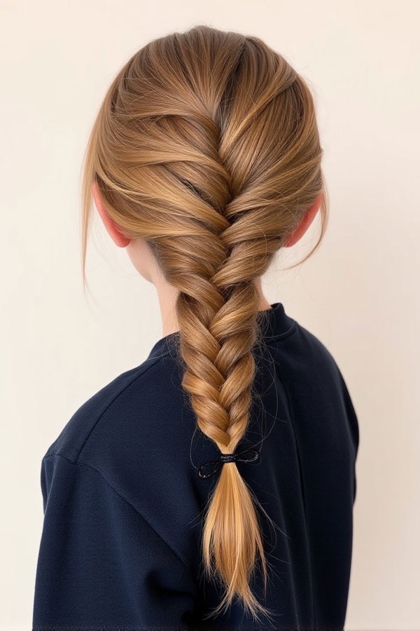 Golden Blonde Visual Idea Golden Blonde Visual Idea — Easy School Hairstyles 2027