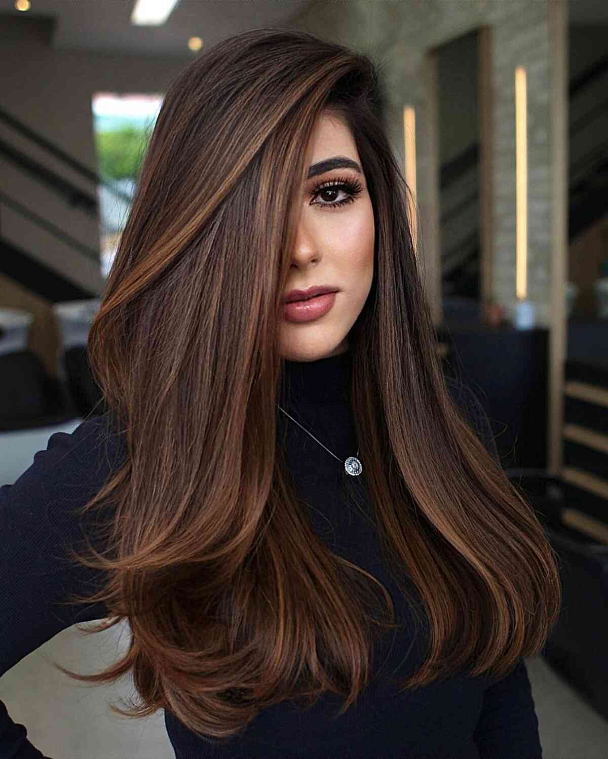 Mid-Back Visual Idea Mid-Back Visual Idea — Caramel Highlights 2027