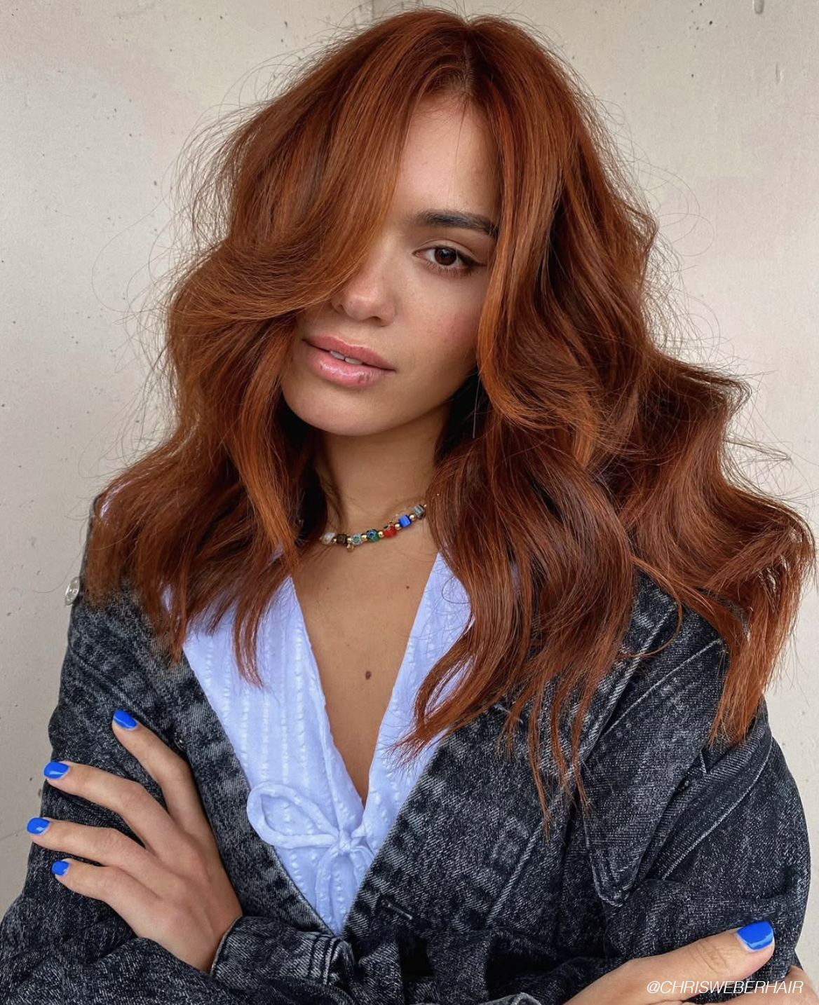 Vibrant Copper Red With Golden Undertones Vibrant Copper Red With Golden Undertones — Fall Hair Colors 2026
