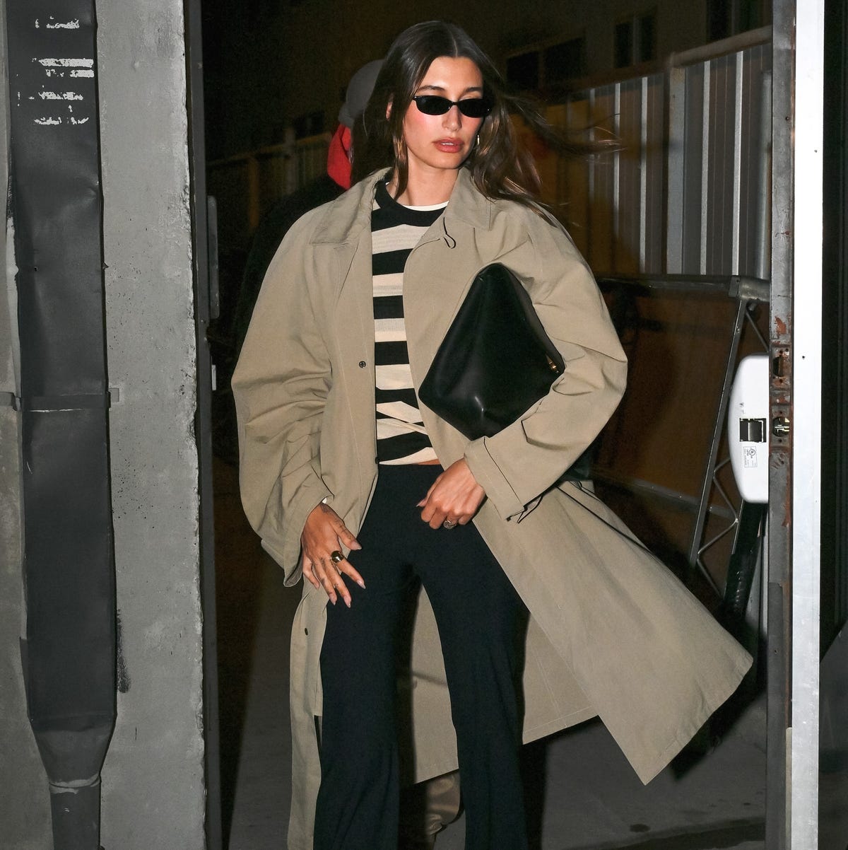 Effortless Street Style: Beige Trench with Stripes — Spring Outfits 2027 with Trench Coat