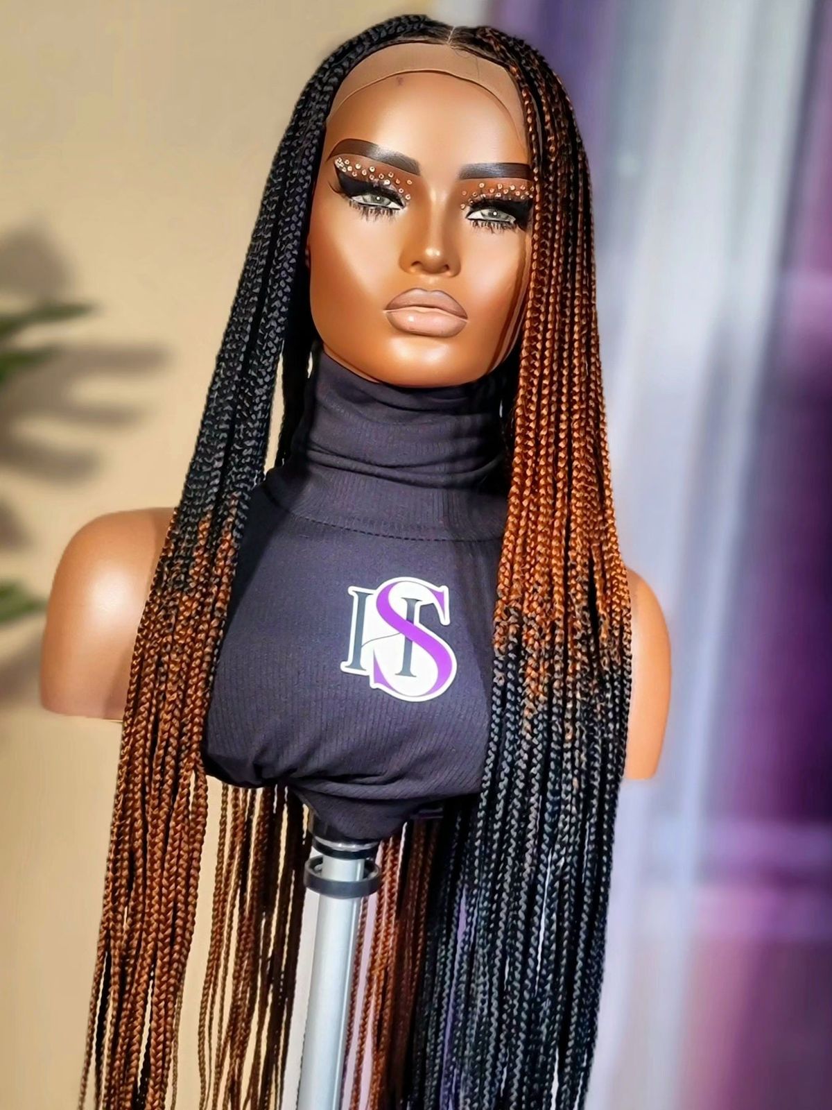 Ombre Knotless Braids 2027