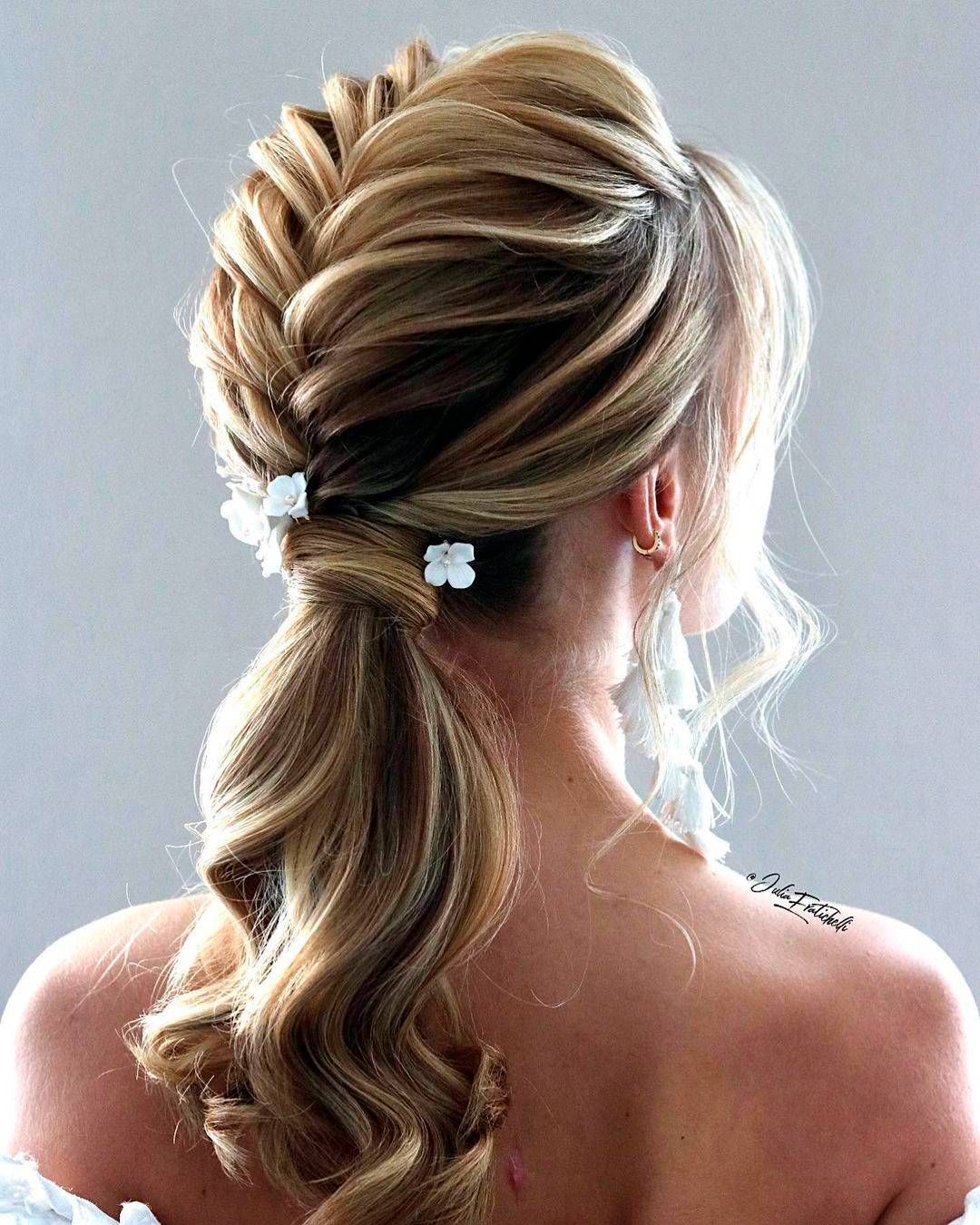 Blonde With Highlights Visual Idea — Ponytail Bachelorette Hairstyles 2027