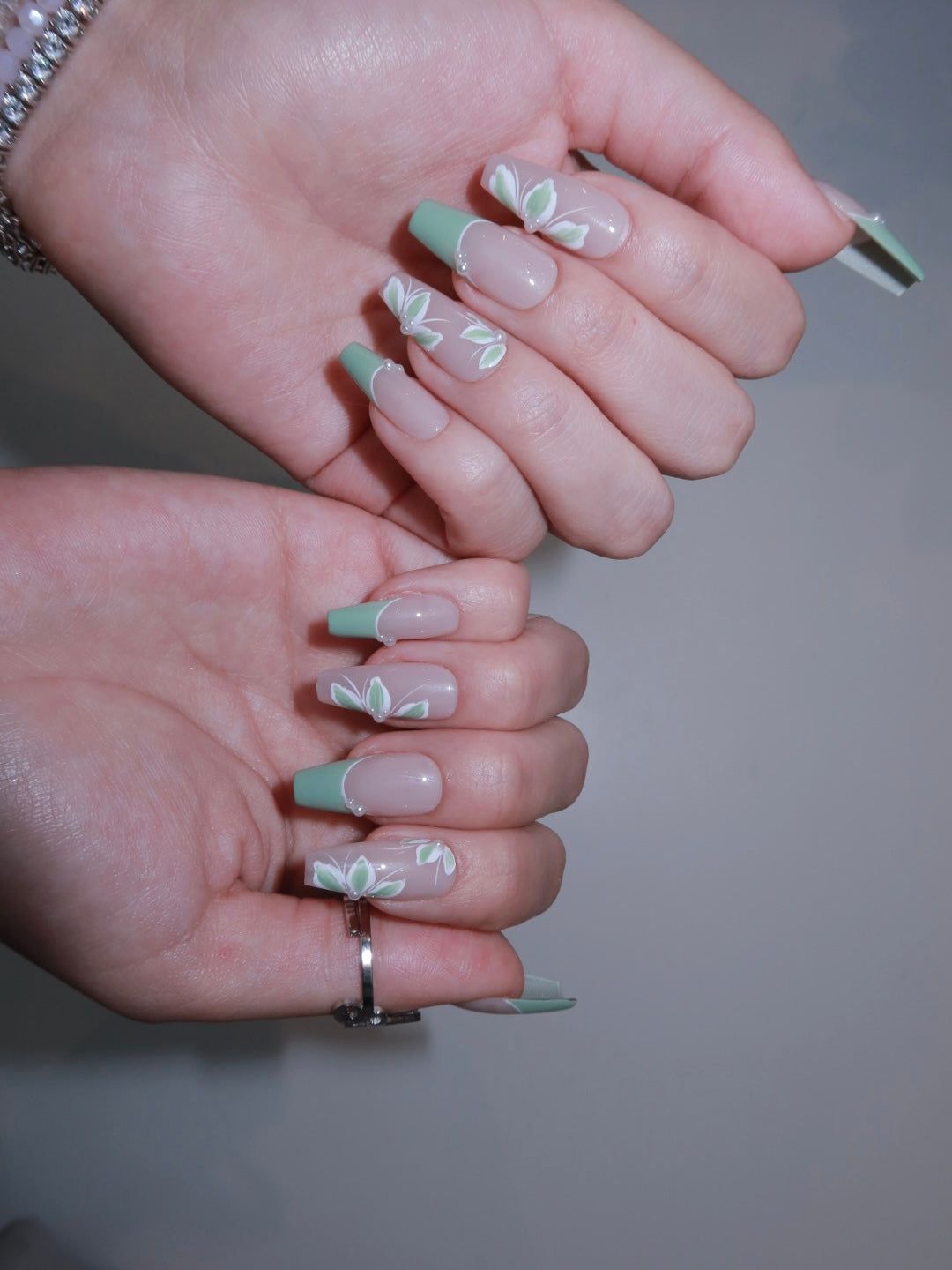 Visual Idea Visual Idea — Floral Coffin Nails 2027