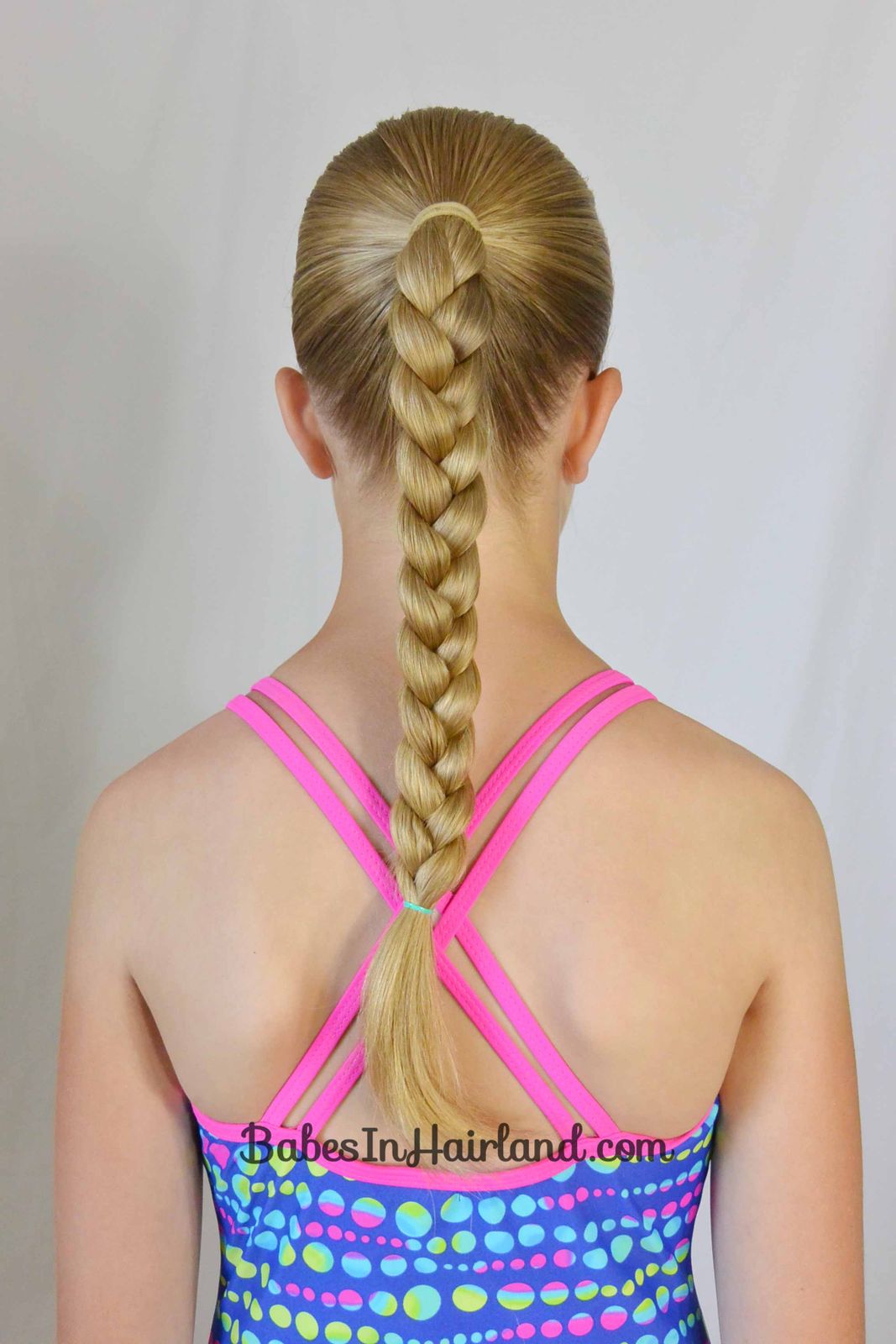 Thick Rope Braid — Little Girl Swim Hairstyles 2027