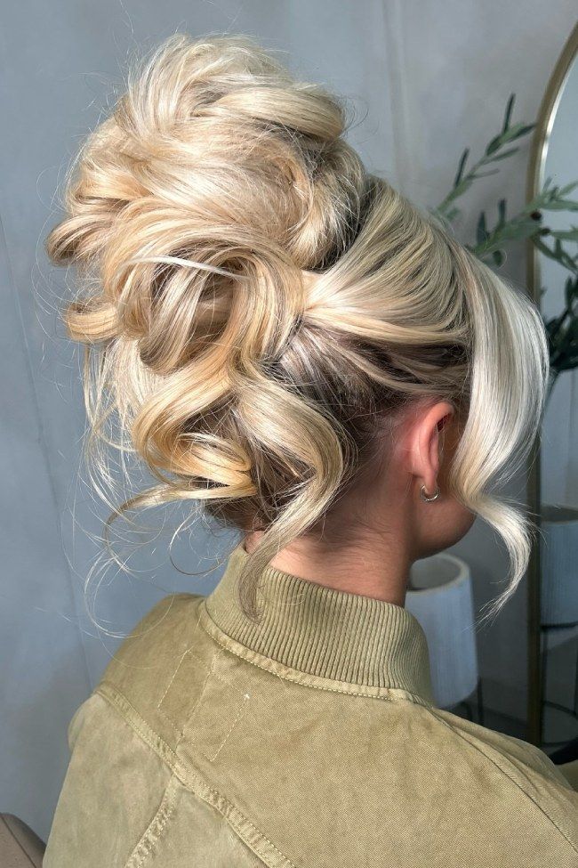 Soft Textured Messy Bun Ash Blonde — Knotted Bun Hairstyles 2027