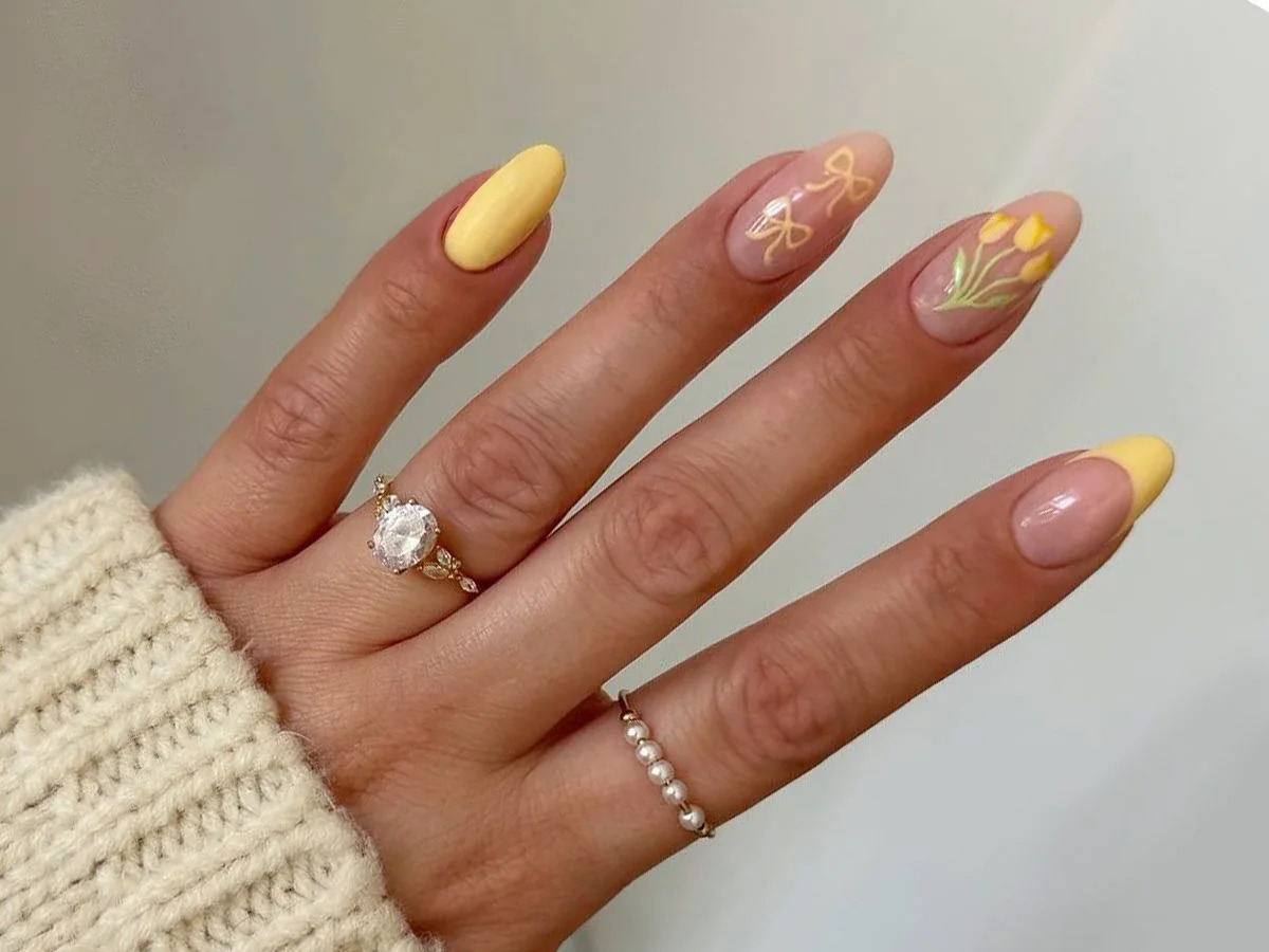 Spring Visual Idea — Yellow Nails 2027