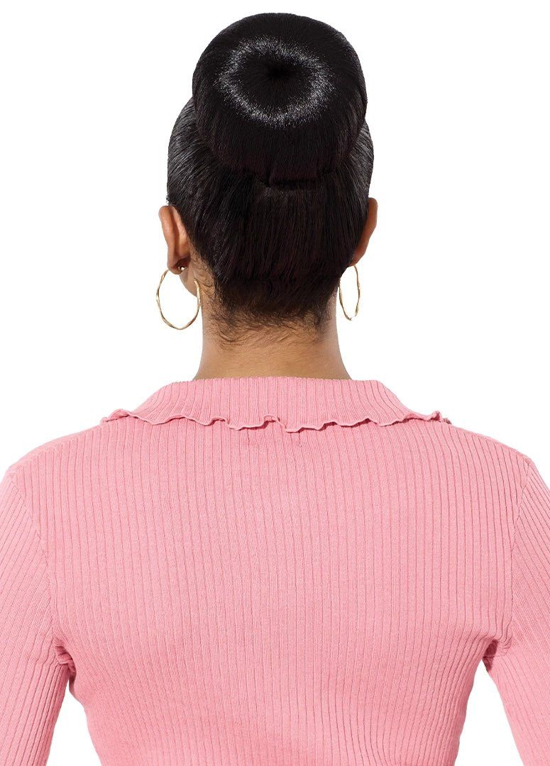 Dense Black Bun Dense Black Bun — Sock Bun 2027
