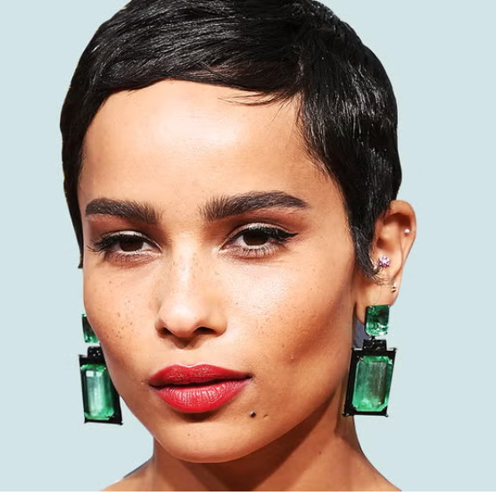 Wavy Pixie with Defined Bangs — Pixie 2027 for Natural Hair
