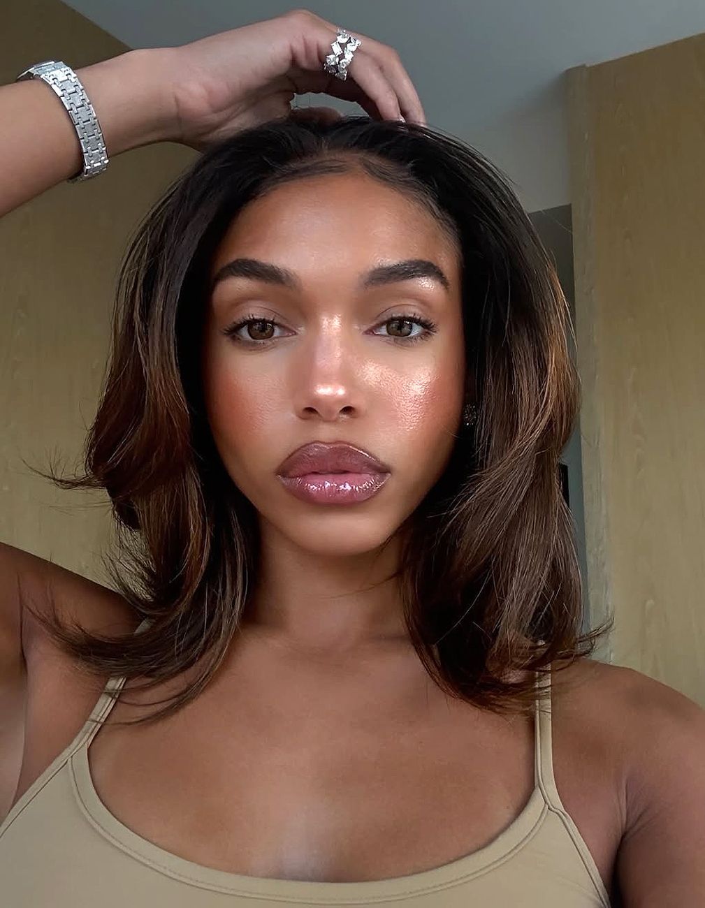 Shoulder-Length Lob With Curtain Bangs — Party Hairstyles 2027