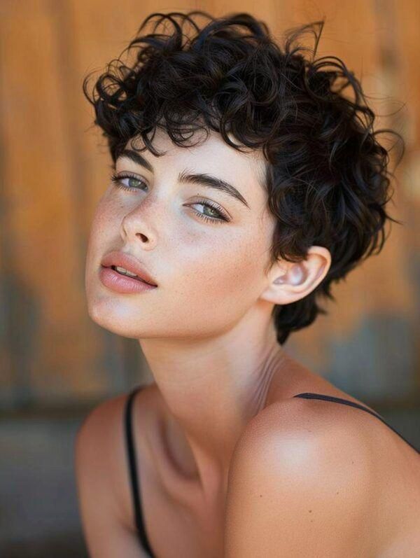 уши Visual Idea уши Visual Idea — Pixie Cut 2027 for Round Face