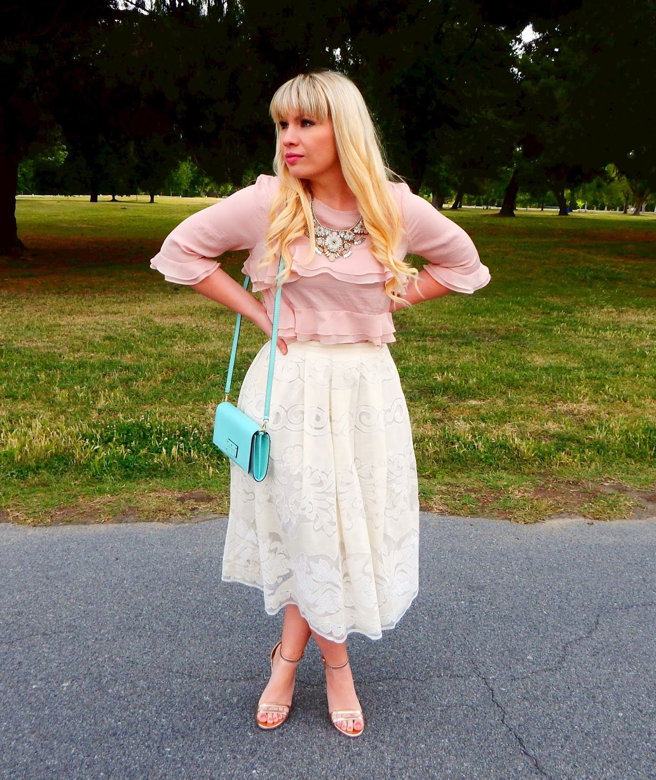 Strappy Sandals Outfit Idea Strappy Sandals Outfit Idea — Lace Blouse Outfits 2027
