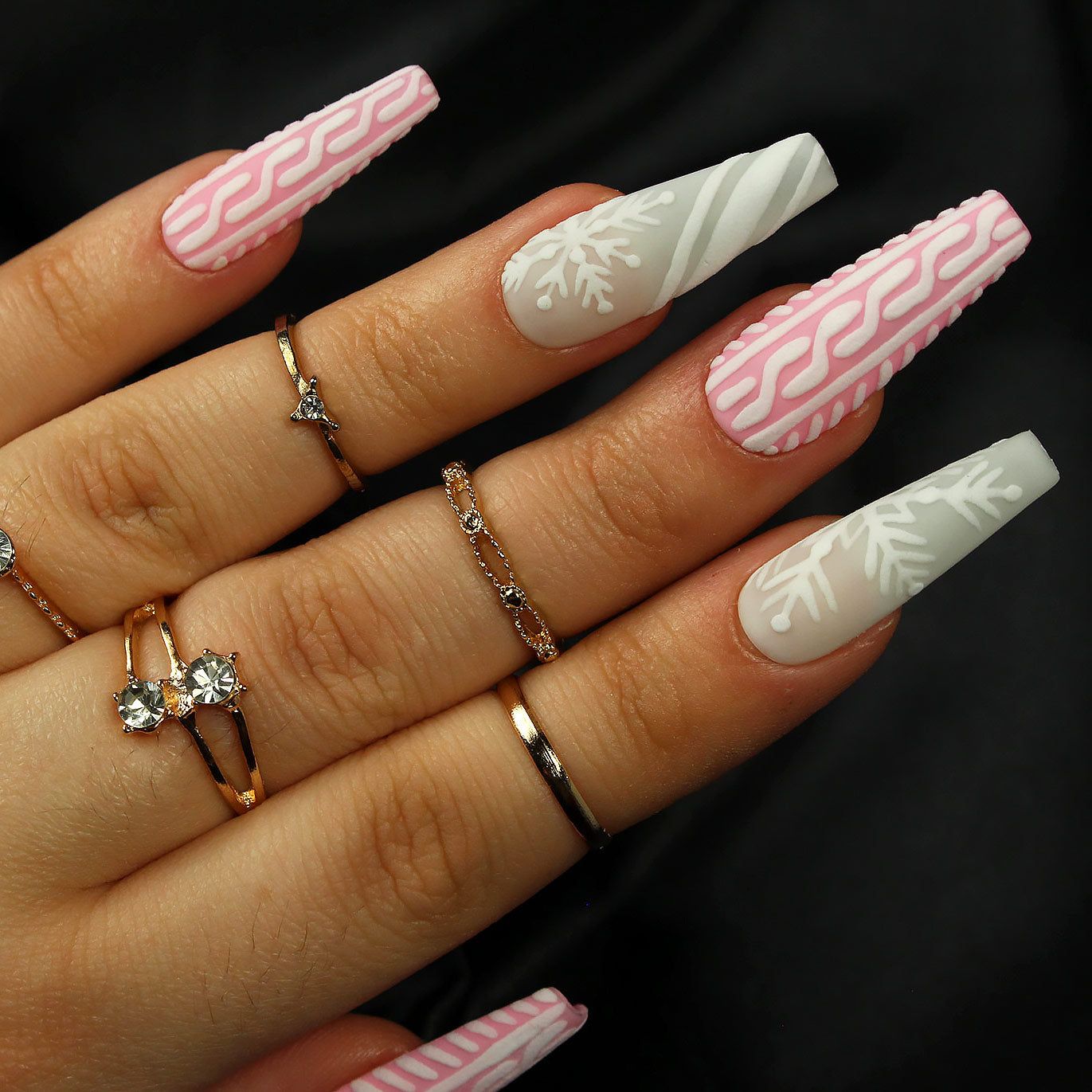 Matte Visual Idea Matte Visual Idea — Winter Wonderland Nails 2027