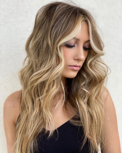 Face-Framing Bangs Visual Idea Face-Framing Bangs Visual Idea — Dark Blonde 2027