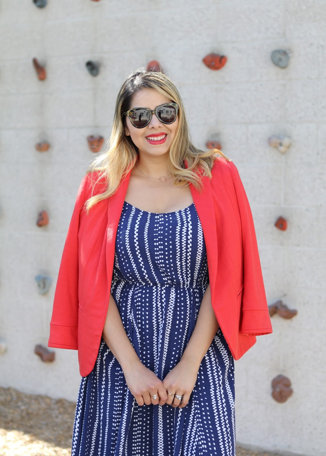 Classic Americana: Red Tank and Polka Dot Skirt Classic Americana: Red Tank and Polka Dot Skirt — Plus Size 4th of July Outfits 2027
