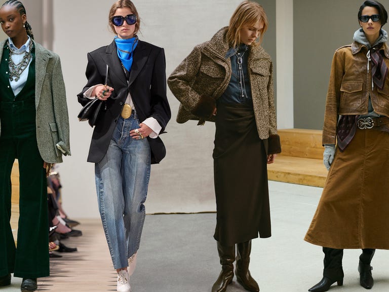 Green Tweed Blazer and Corduroy Trousers for a Modern Western Blend — Winter Western Outfits 2027