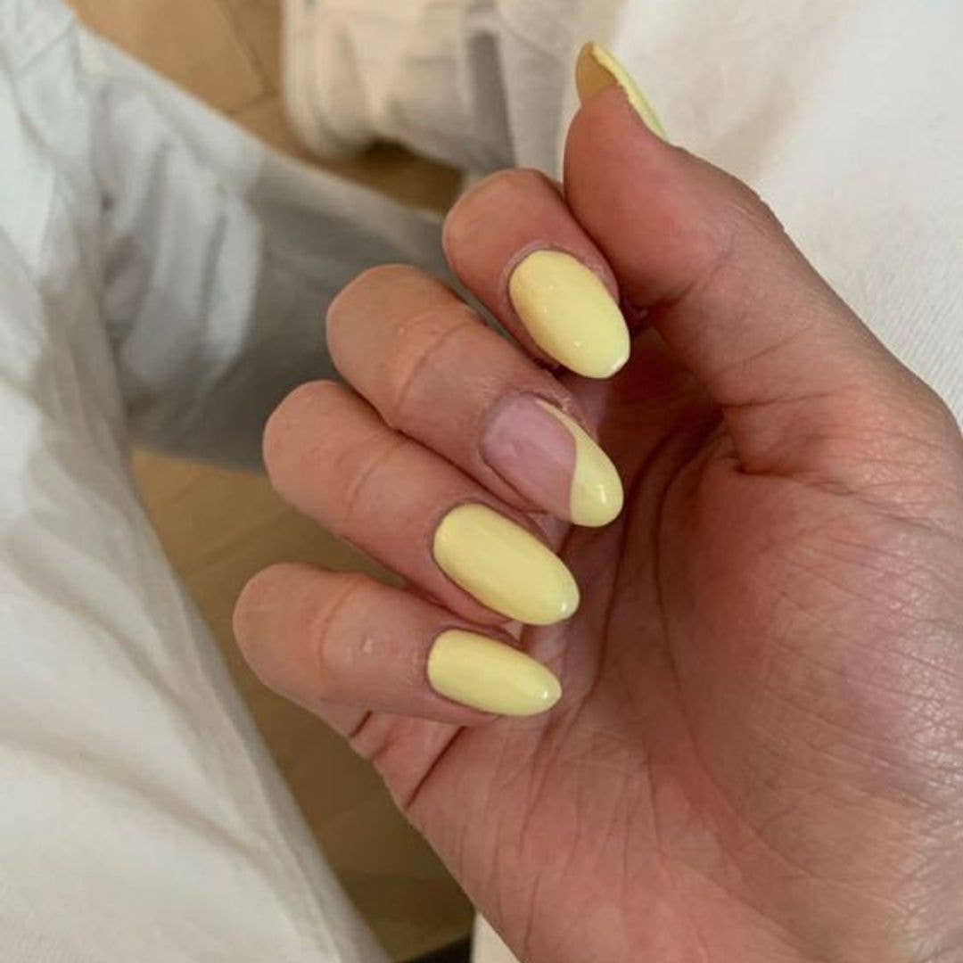 Sunny Pale Yellow Almond Nails Sunny Pale Yellow Almond Nails — Pastel Almond Nails 2027