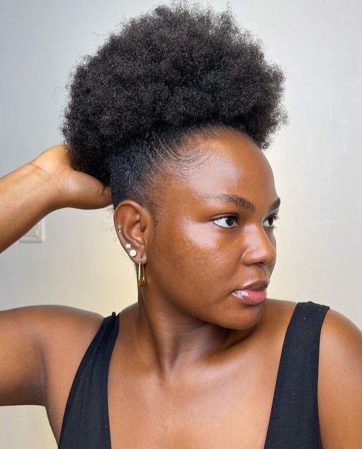 Voluminous Coily Puff Shape Voluminous Coily Puff Shape — High Puff 2027