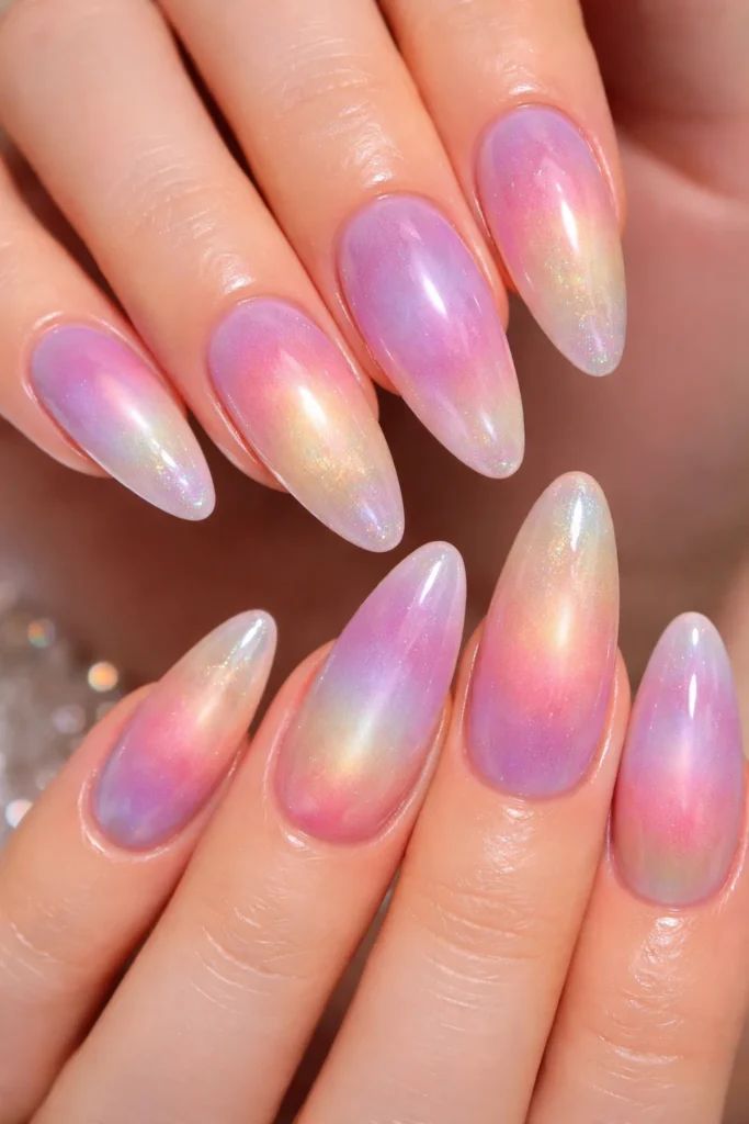 Birthday Visual Idea — Birthday Nails Almond 2027