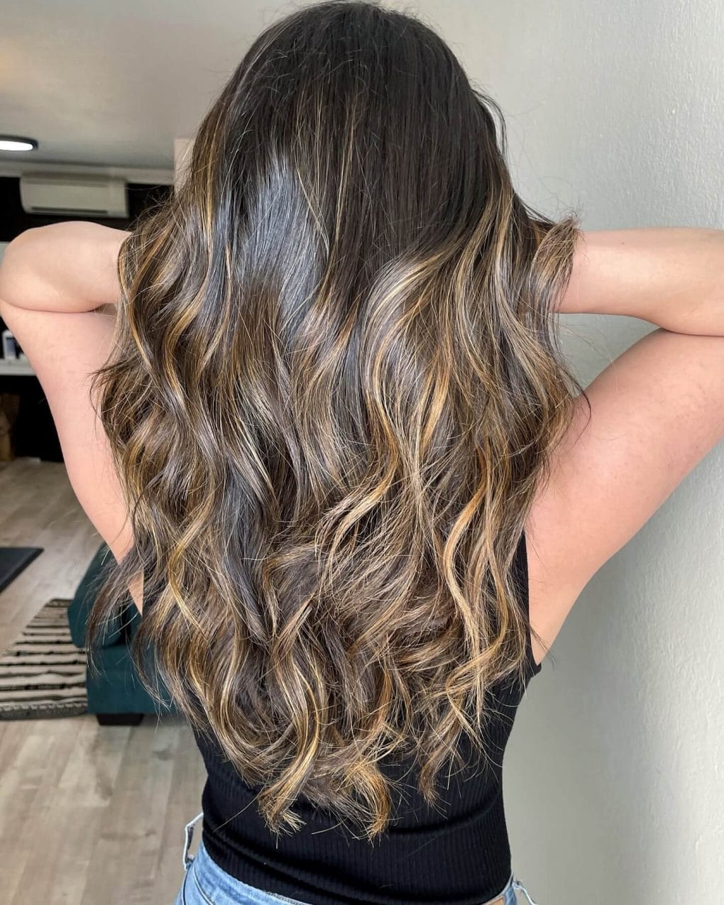 Visual Idea — Balayage on Wavy Hair 2027