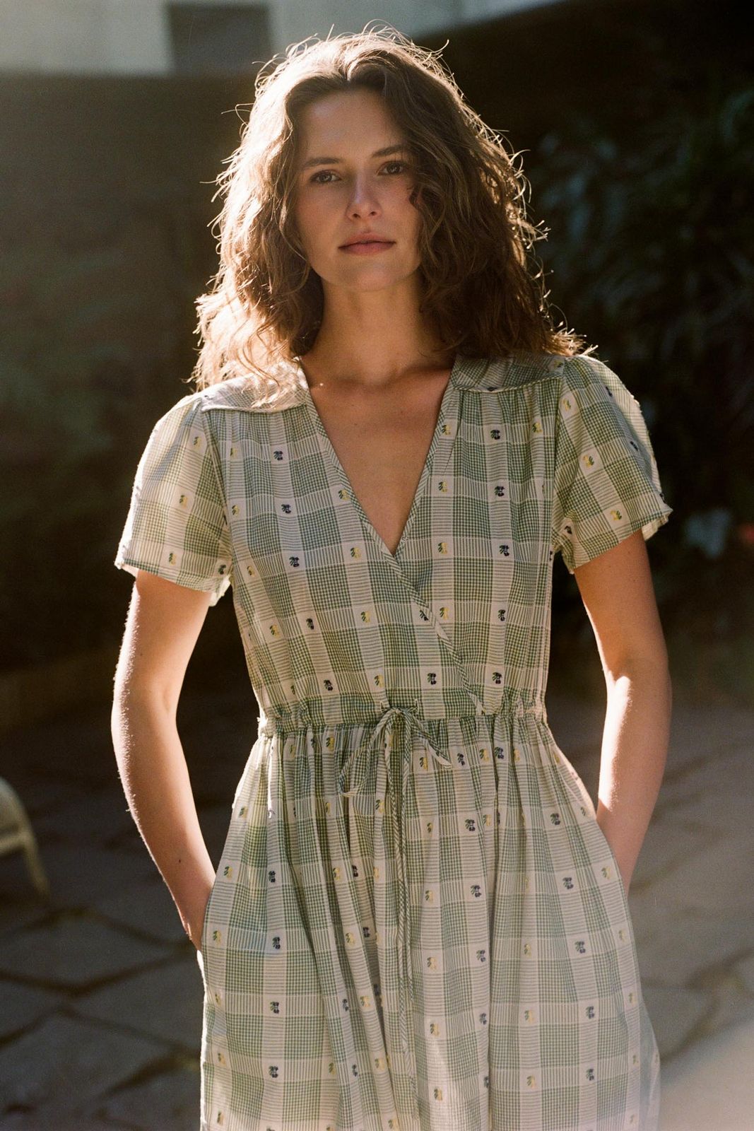 None Visible Outfit Idea — Midi Picnic Dress 2027
