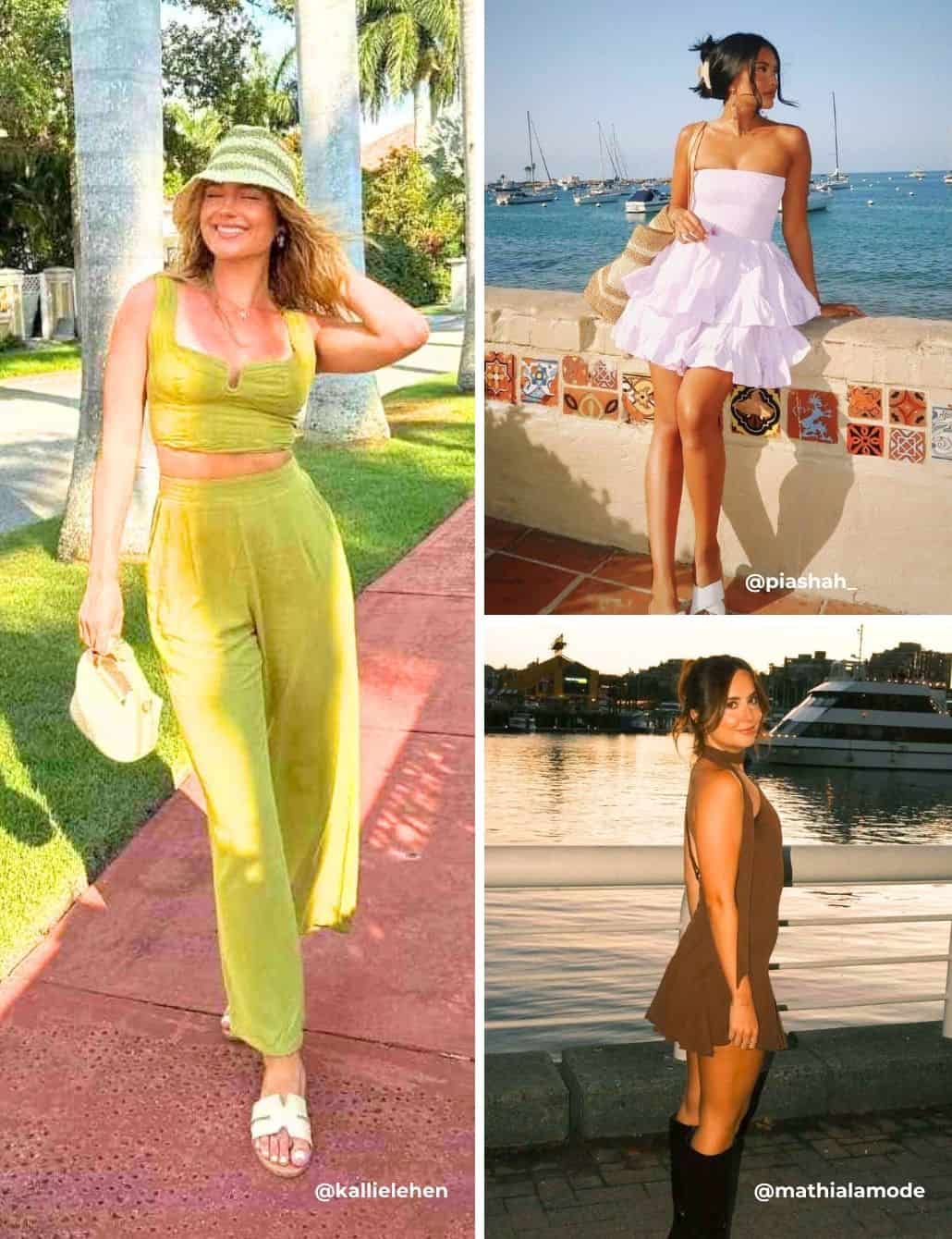 Lime Green Terry Cloth Set for a Relaxed Cruise Vibe — Cruise Outfits 2027