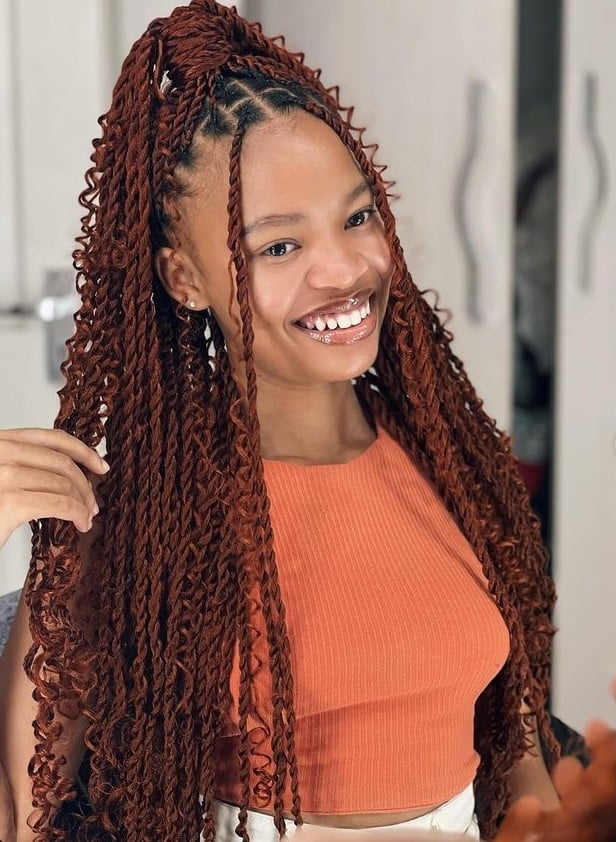 Vibrant Auburn Twists Vibrant Auburn Twists — Senegalese Twists 2027