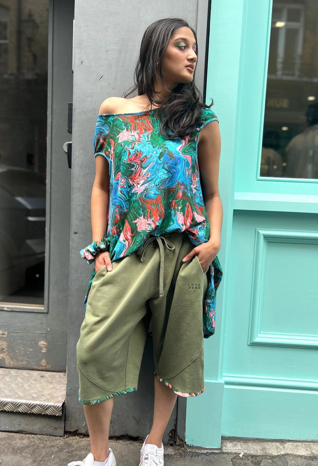 Vibrant Casual Comfort with Moss Green Jogger Shorts Vibrant Casual Comfort with Moss Green Jogger Shorts — Moss Green Outfits 2027