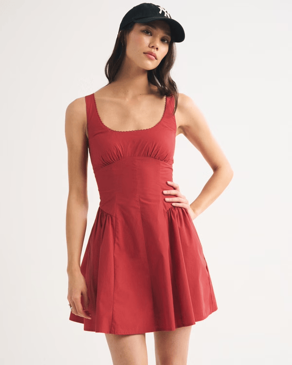 Abercrombie's Red Mini Dress for Summer Fun Abercrombie's Red Mini Dress for Summer Fun — Abercrombie Outfits 2027