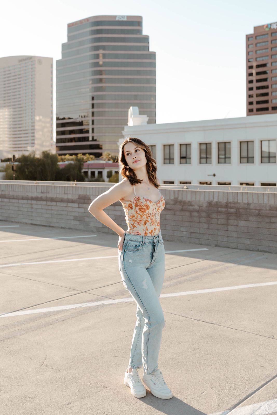 Retro Vibes: Corset Top and Distressed Denim Retro Vibes: Corset Top and Distressed Denim — Senior Photo Outfits 2027