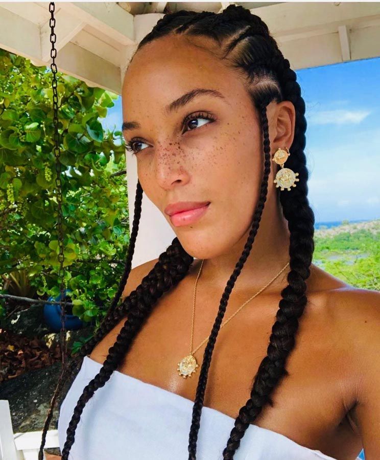 Visual Idea — Starting From A Middle Parting — Beach Braids 2027