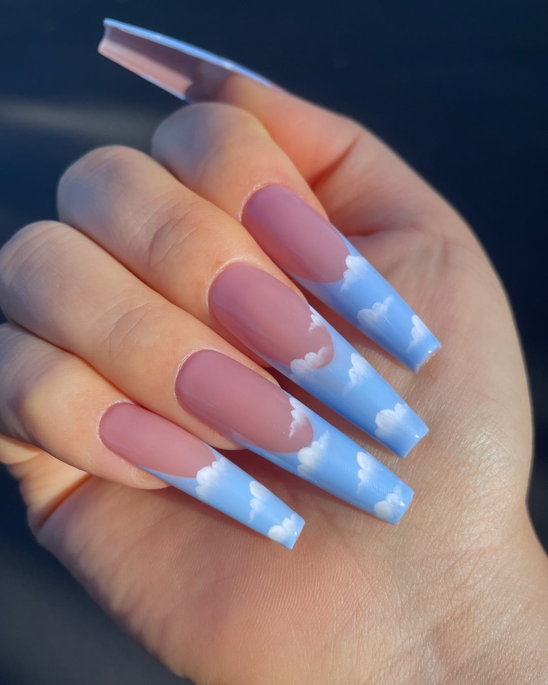 Medium Oval Pastel Lilac Cloud Shapes Medium Oval Pastel Lilac Cloud Shapes — Pink Cloud Nails 2027
