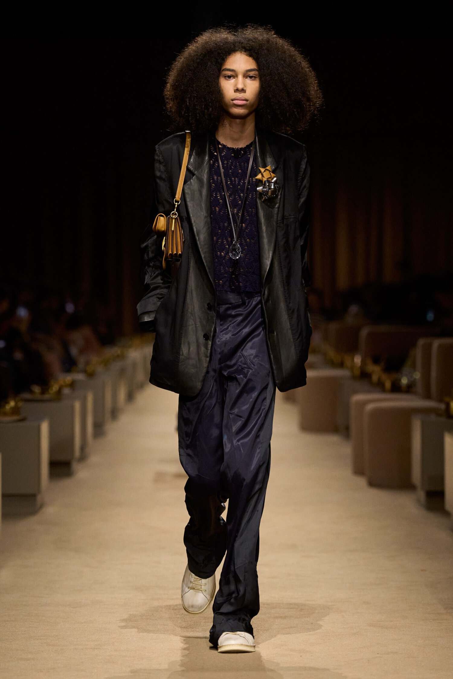 Oversized Satin Blazer and Printed Tee: Modern Emo Sophistication Oversized Satin Blazer and Printed Tee: Modern Emo Sophistication — Emo Outfits 2027