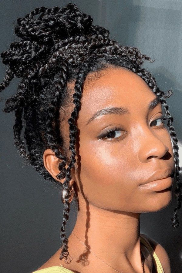 High Twisted Bun with Rope Braids — Easy Hairstyles 2027 for Swim