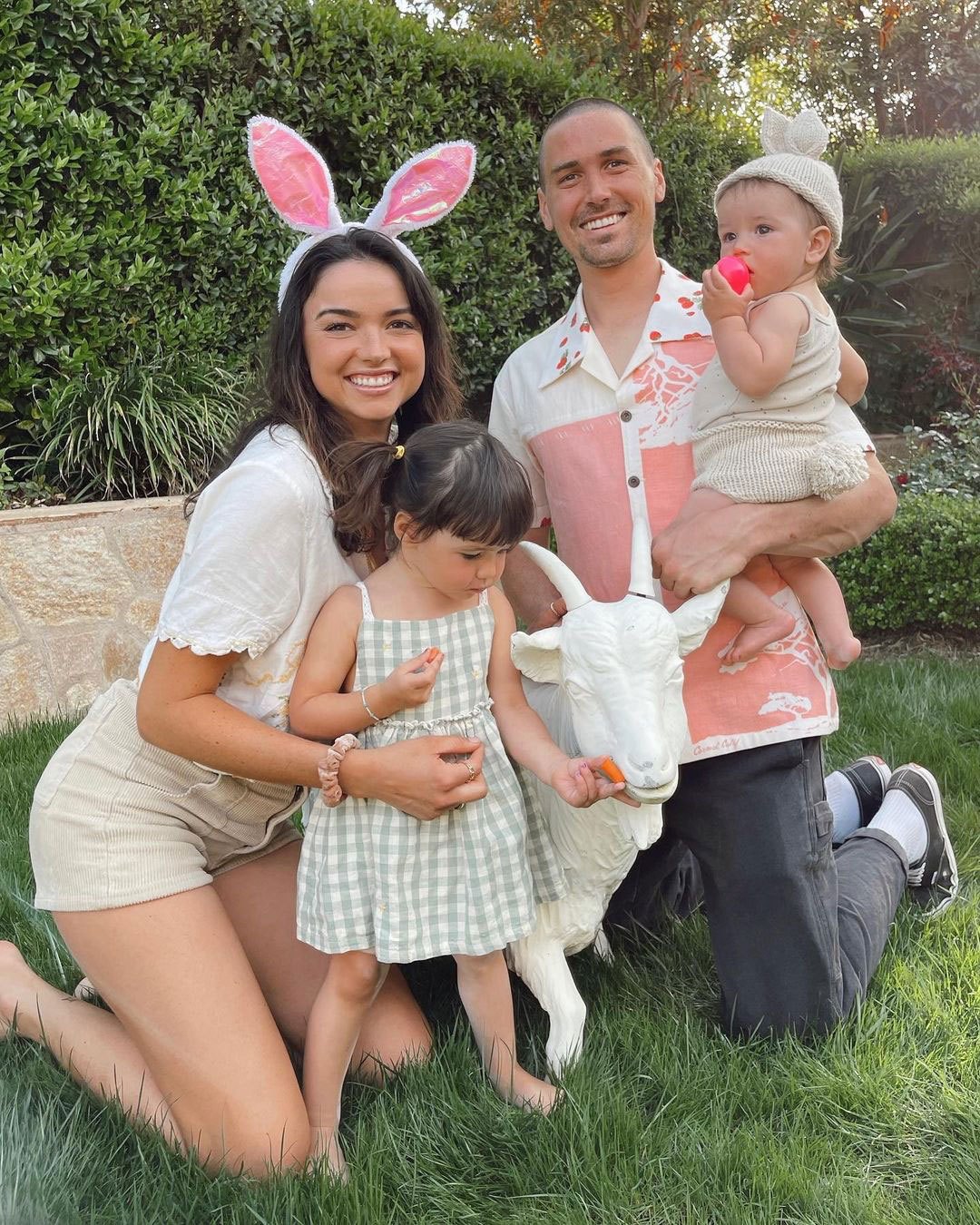 Easter Garden Party: Neutrals, Pastels, and Bunny Ears — Easter Family Photo Outfits 2027