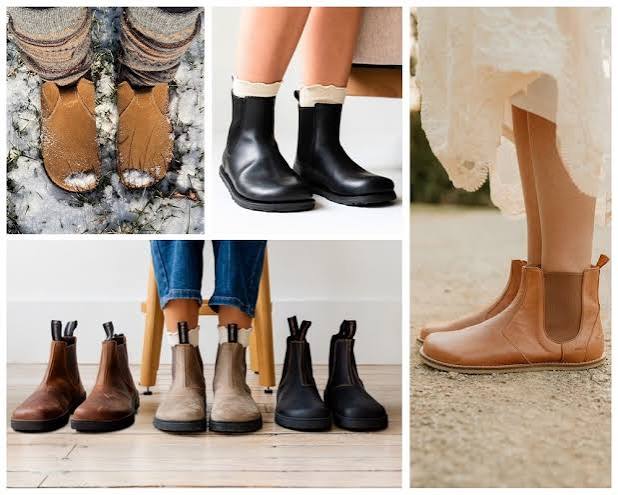 Brown Suede Chelsea Boots with Knit Dress and Leopard Scarf Brown Suede Chelsea Boots with Knit Dress and Leopard Scarf — Chelsea Boots Outfits 2027