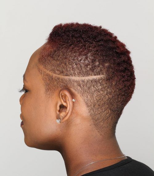Side View Medium Crop Visual Idea — Buzz Cut for Women 2027